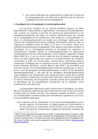 Clara romero pérez paradigma de la complejidad & modelos científicos | PDF