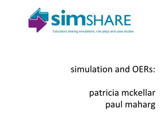 Paul Maharg Glasgow Graduate School of Law simulation and OERs patricia mckellar paul maharg 
