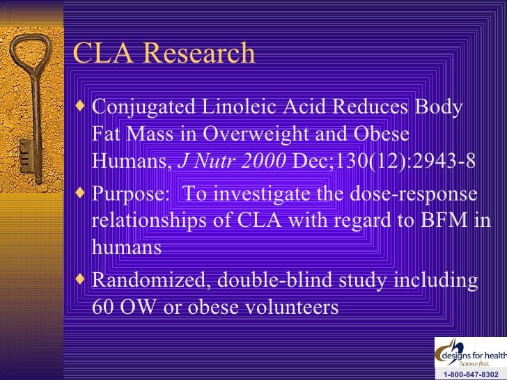 CLA Research For Weight Loss And Immune Function