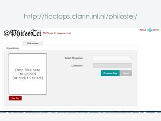 http://ticclops.clarin.inl.nl/philostei/
 