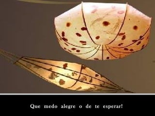 Que medo alegre o de te esperar!Que medo alegre o de te esperar!
 