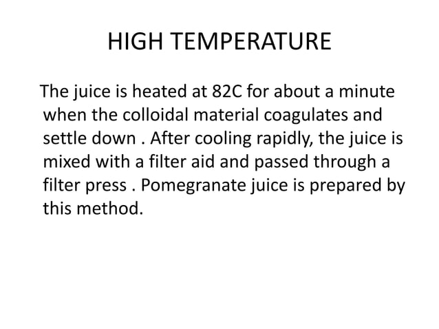 Juice Clarification & its type. | PPTX