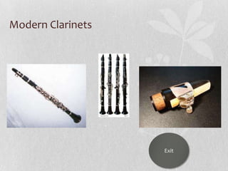 Modern Clarinets

Exit

 