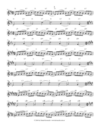 Clarinete   estudos - escalas