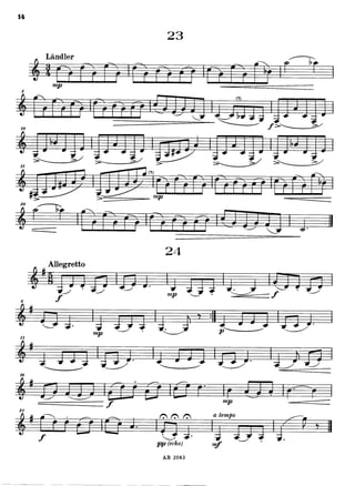 Clarinete   método - allen - estudos progressivos - parte 1 de 2