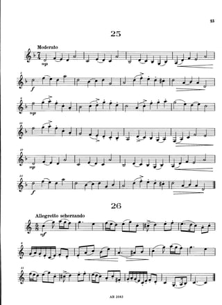 Clarinete   método - allen - estudos progressivos - parte 1 de 2