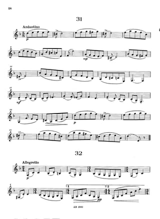 Clarinete   método - allen - estudos progressivos - parte 1 de 2