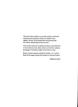 Clarinete   método - allen - estudos progressivos - parte 1 de 2