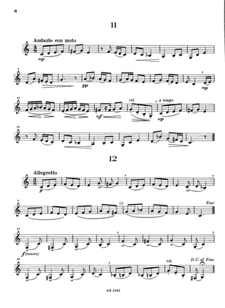 Clarinete   método - allen - estudos progressivos - parte 1 de 2