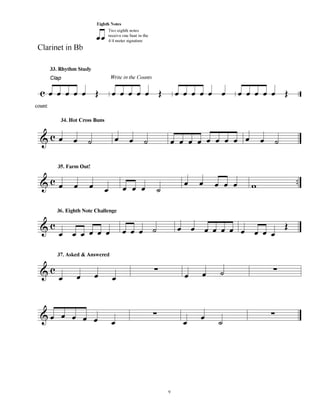 Clarinete   método - bandfolio - básico