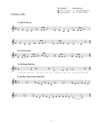 Clarinete   método - bandfolio - básico