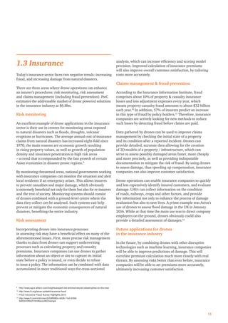 1.3 Insurance
Today’s insurance sector faces two negative trends: increasing
fraud, and increasing damage from natural dis...