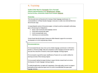 European plain language diploma