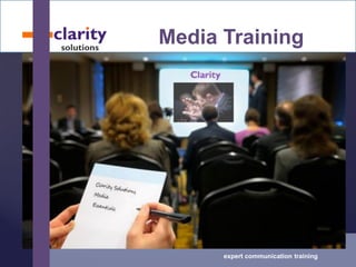 Media Training
expert communication training
 