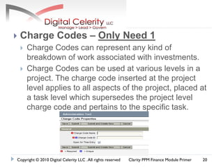 Need Charge Code Clarity ppm financials made easy | PDF