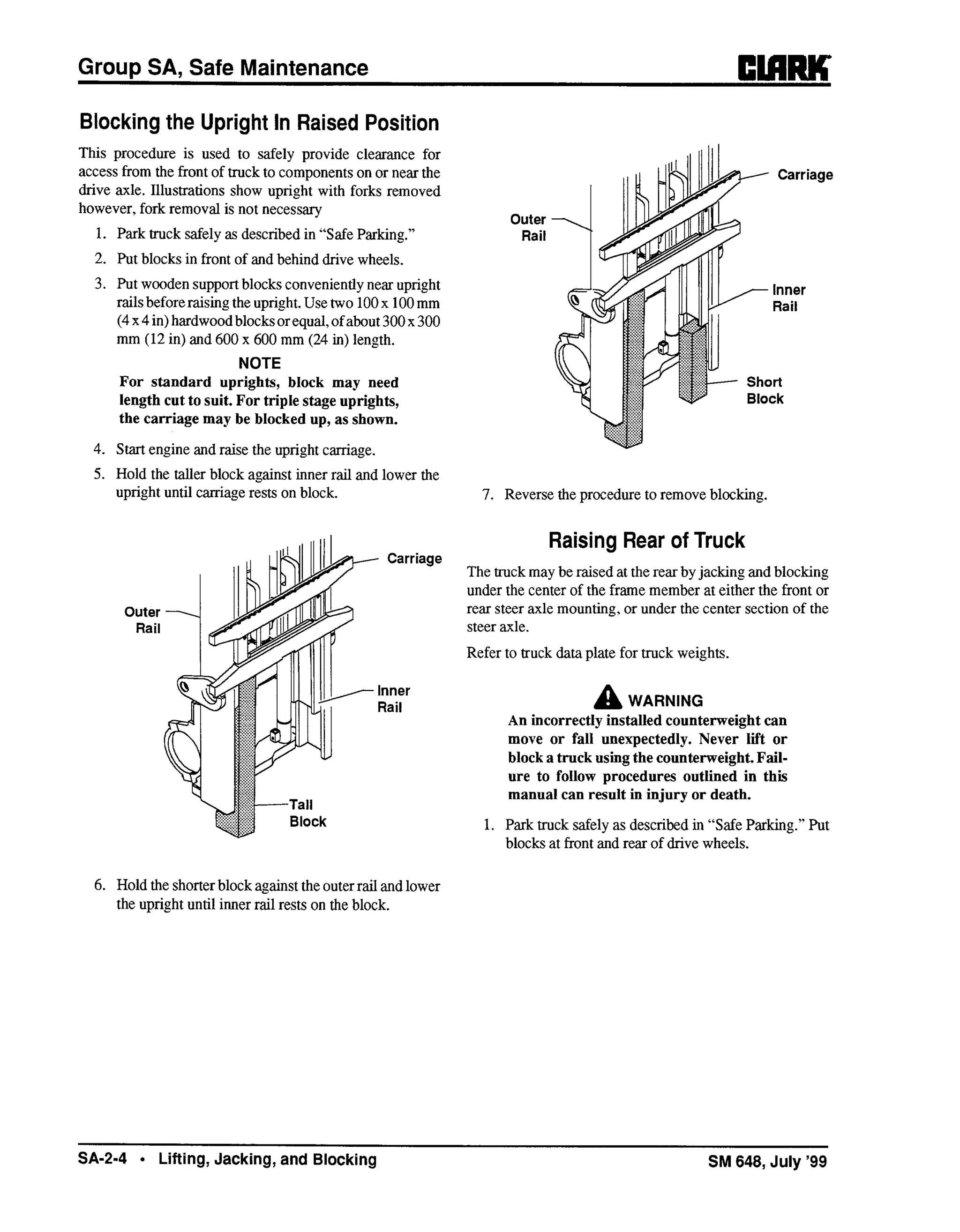 Clark cmp 40 forklift service repair manual PDF