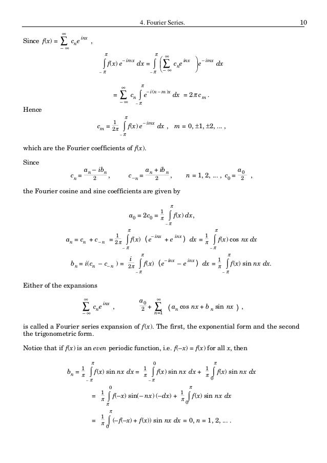 Clarke Fourier Theory 62s