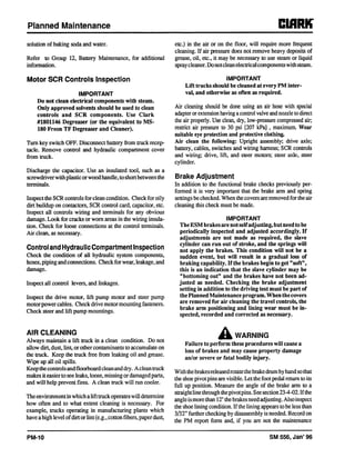 Clark esm 12 25 forklift service repair manual | PDF