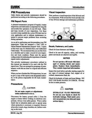 Clark gph 50 forklift service repair manual PDF