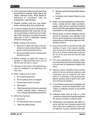 Clark gpx 35 forklift service repair manual | PDF