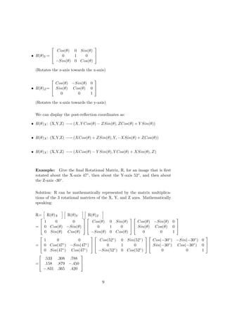 Computer Graphics & linear Algebra | PDF
