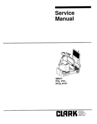Service
Manual
---
SM577
PT5, PT7,
PTT5, PTT7
 