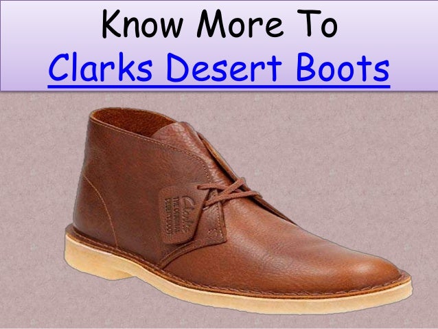 clarks desert boots review
