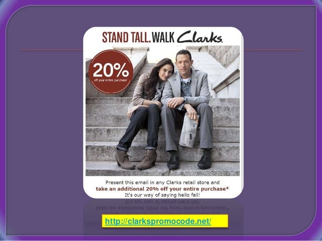 clarks 20 off in store