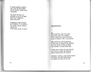 Claro Enigma - Carlos Drummond de Andrade