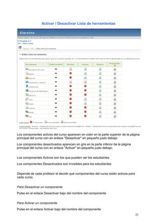 Claroline Manual Del Profesor
