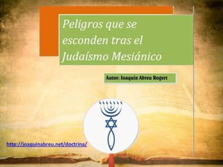 02) Judaísmo Mesiánico-Clase # 1