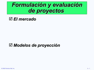 Formulación y evaluación de proyectos ,[object Object],[object Object]