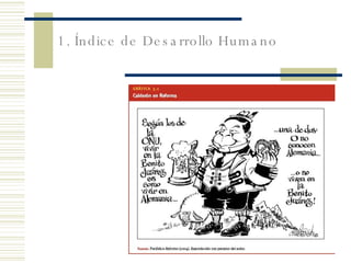 1. Índice de Desarrollo Humano 