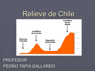 Relieve de Chile PROFESOR PEDRO TAPIA GALLARDO 