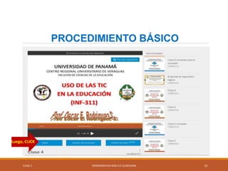 CLASE-5 HERRAMIENTAS WEB 2.0: SLIDESHARE 19
PROCEDIMIENTO BÁSICO
Luego, CLICK
 