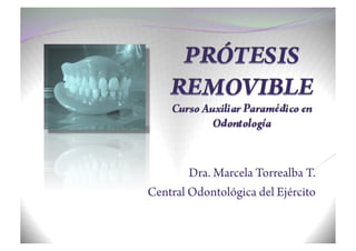 Dra. Marcela Torrealba T.
Central Odontológica del Ejército
 