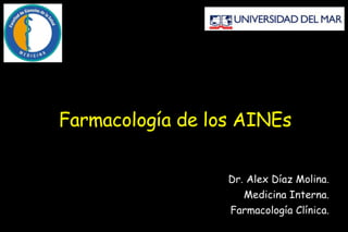Aines & Opioides Dr. Alex Díaz