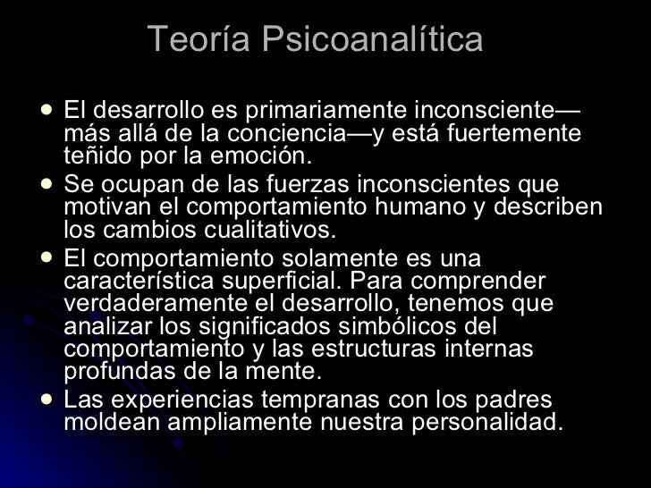 Conceptos Basicos De La Teoria Psicoanalitica teoriaonline.com
