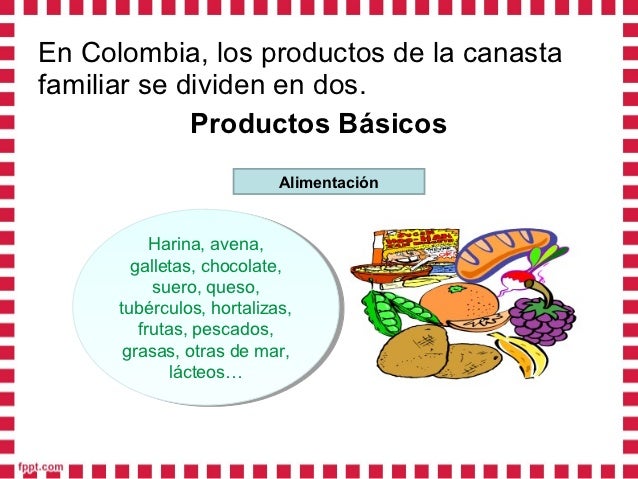 Resultado de imagen para quien se encarga de la canasta familiar