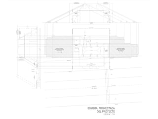 Proyecto de sombras, estudios de cabida, SANTIAGO