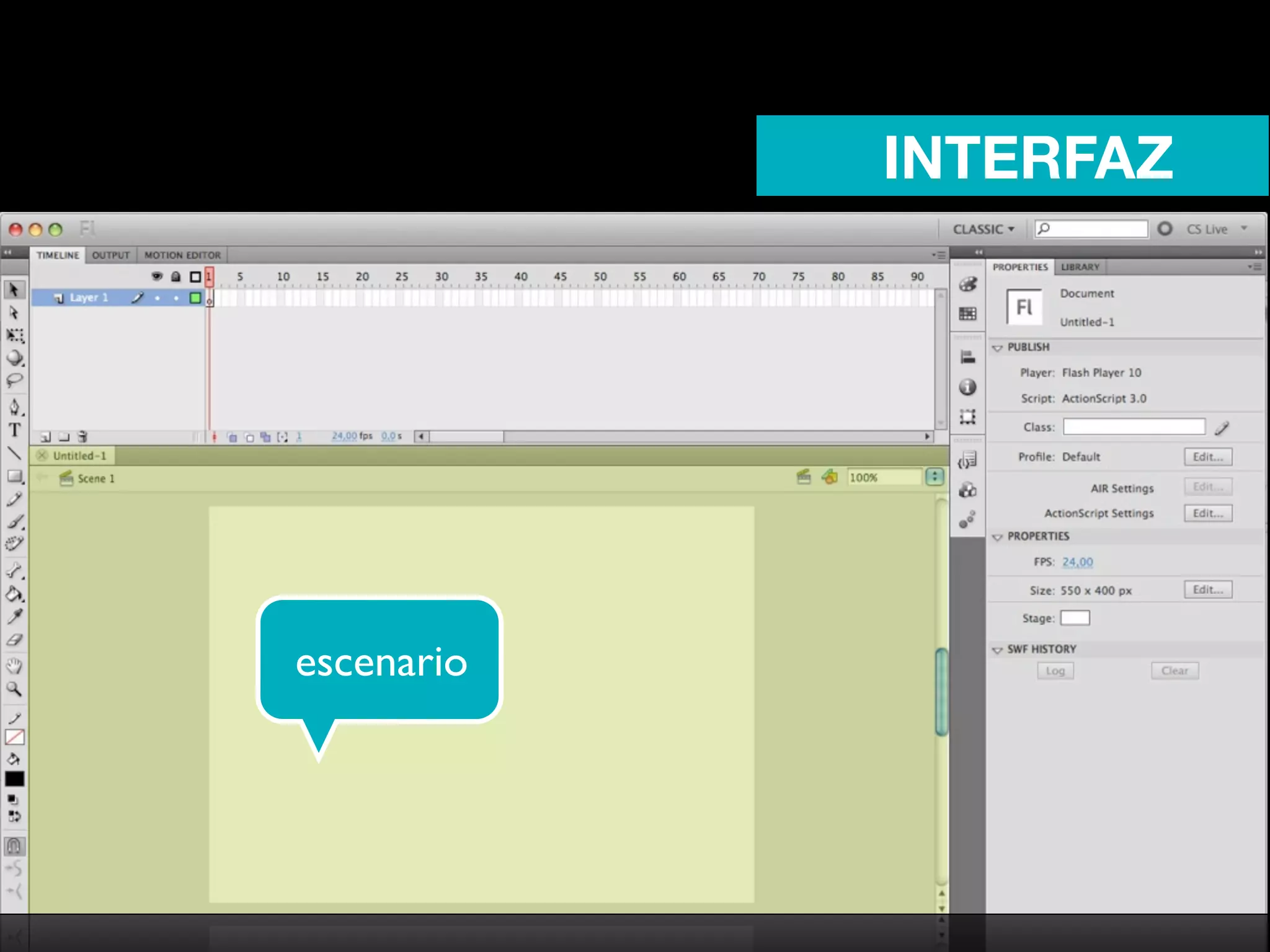INTERFAZ




escenario
 