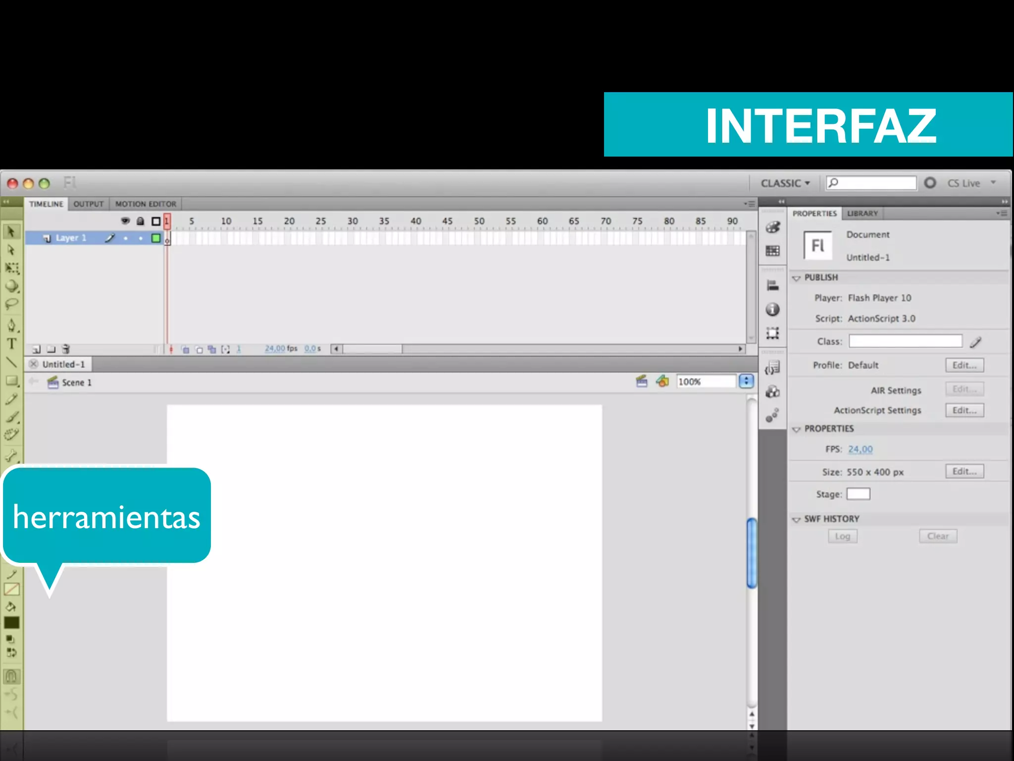 INTERFAZ




herramientas
 
