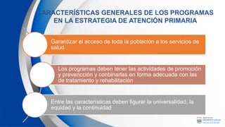 ATENCION PRIMARIA EN SALUD | PDF