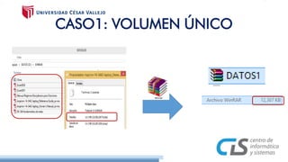 CASO1: VOLUMEN ÚNICO
 