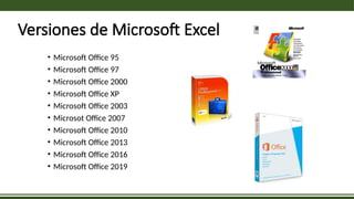 PRESENTACION DE TRABAJAR EN EXCEL Y SUS FUNCIONES | PPTX