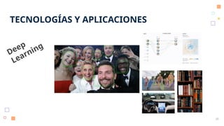 TECNOLOGÍAS Y APLICACIONES
25
Deep
Learning
 