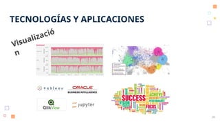 TECNOLOGÍAS Y APLICACIONES
28
Visualizació
n
 