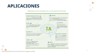 APLICACIONES
30
https://www.iberdrola.com/innovacion/que-es-inteligencia-artificial
 