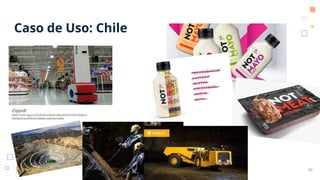 Caso de Uso: Chile
39
Zippedi
https://www.ing.uc.cl/boletines/desarrollan-primer-robot-chileno-
inteligencia-artificial-trabajar-supermercados/
 