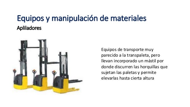 03 - Equipos para el almacenamiento y Logística Inversa